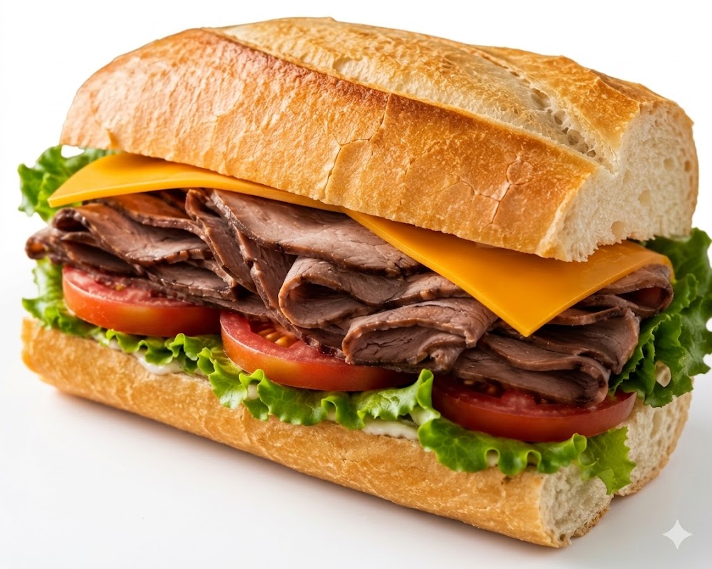 Roastbeef and Cheese (French Bread)